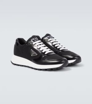 Prada Plaque Logo Sneaker