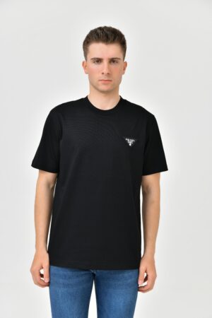 Prada Triangle Detail T-Shirt