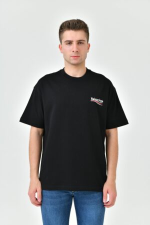 Balenciaga Political Campaign Print T-Shirt