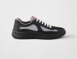 Prada America's Cup Soft Rubber And Bike Fabric Sneakers