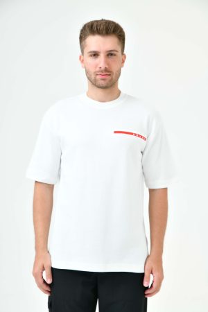 Prada Recycled Double Technical Jersey T-Shirt