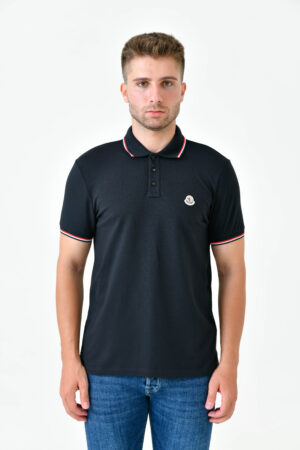 Moncler Logo Patch Polo