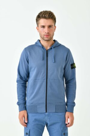 Stone Island Zipped Hoodie 64251