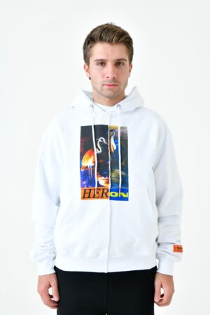 Heron Preston Split Graphic Hoodie