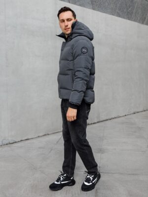 Canada Goose MacMillan Donkergrijs Zwart Label Editie