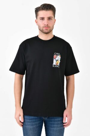 Casablanca L' Artiste Print T-shirt