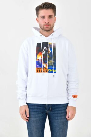 Heron Preston Split Graphic Hoodie