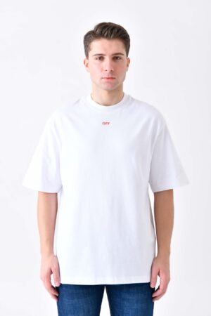 Off-White Smile Arrow Print T-Shirt