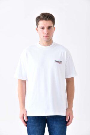 Balenciaga Political Campaign Print T-Shirt
