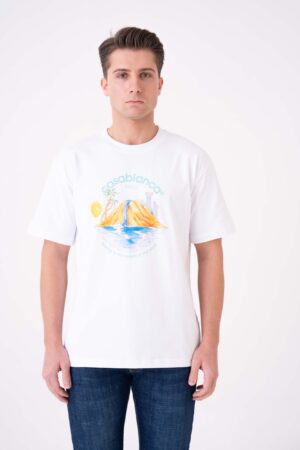 Casablanca Oasis Print T-Shirt