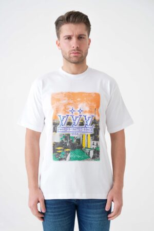 Louis Vuitton Embellished Graphic T-Shirt