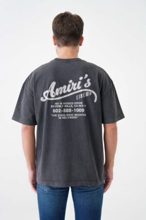 Amiri Cinemas Vintage Print T-Shirt