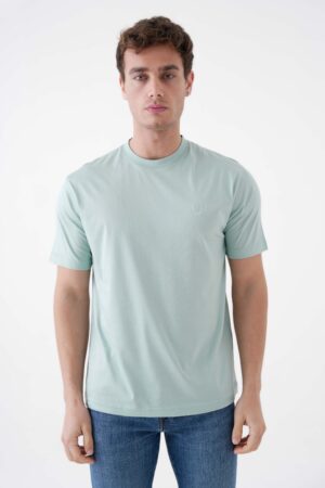 Louis Vuitton Logo Embroidered T-Shirt
