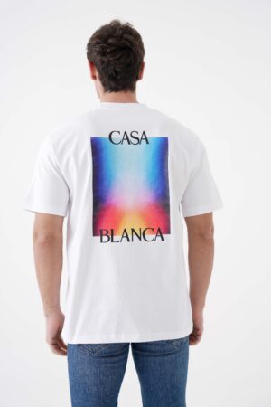 Casablanca Gradient Casa Logo Print T-Shirt