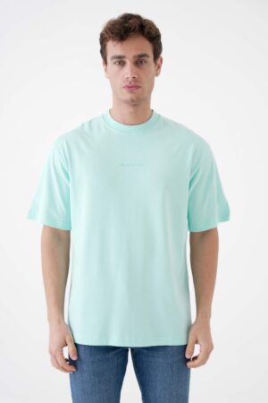 Balenciaga Logo Embroidered Washed Out T-Shirt