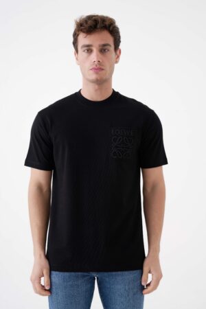 Loewe Pocket Anagram Embroidered T-Shirt