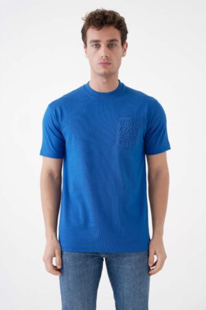 Loewe Pocket Anagram Embroidered T-Shirt