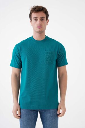 Loewe Pocket Anagram Embroidered T-Shirt