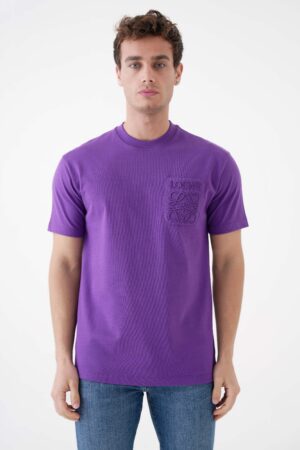 Loewe Pocket Anagram Embroidered T-Shirt