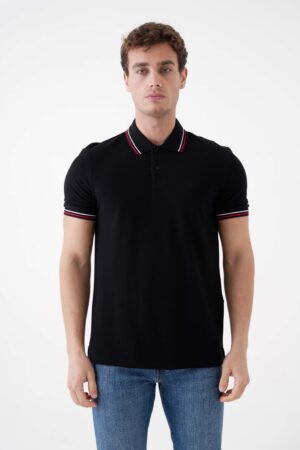 Prada Logo Embroidered Polo Shirt