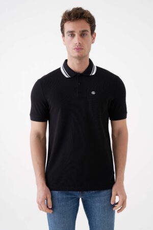 Gucci Double G Embroidered Polo Shirt
