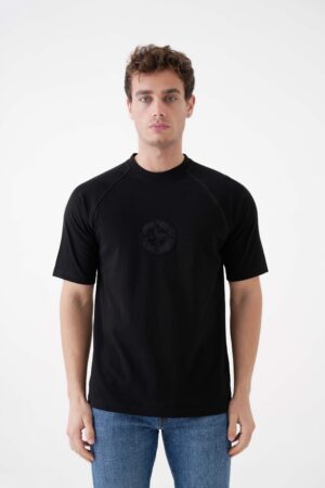 Stone Island Compass Embroidered T-Shirt