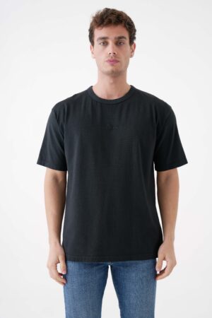 Stone Island Logo Embroidered T-Shirt