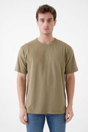 Stone Island Logo Embroidered T-Shirt