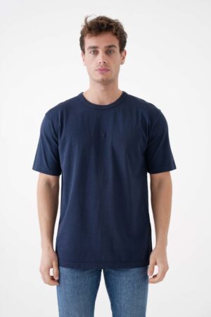 Stone Island Logo Embroidered T-Shirt