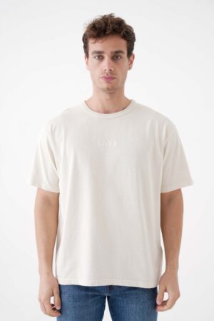 Stone Island Logo Embroidered T-Shirt