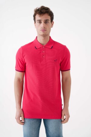 Jacob Cohen Logo Embroidered Polo Shirt