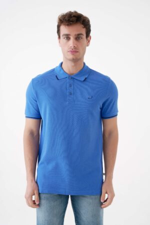 Jacob Cohen Logo Embroidered Polo Shirt