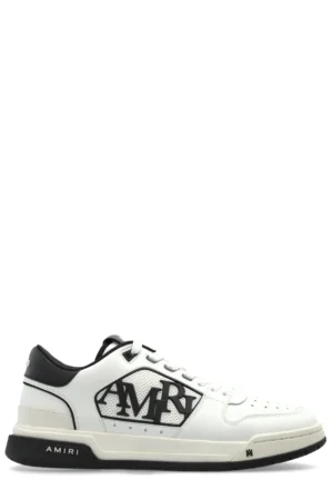 Amiri White & Black Suede Classic Low Sneake