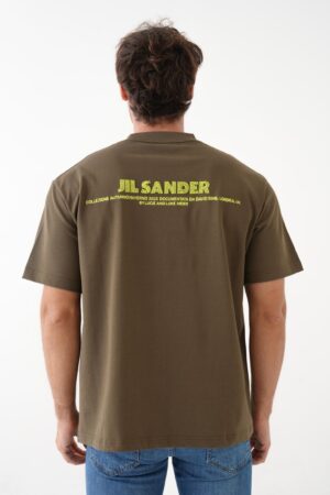 Jil Sander Logo Embroidered T-Shirt