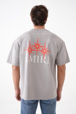 Amiri Starburst Washed Out Effect T-Shirt