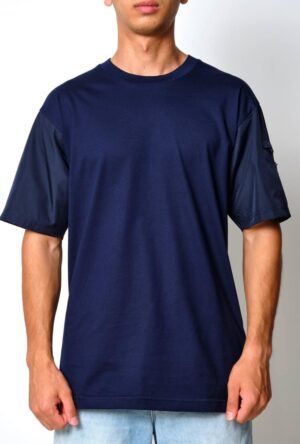 Prada Sleeve Logo Plaque T-Shirt