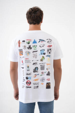 Off-White Logic Print T-Shirt