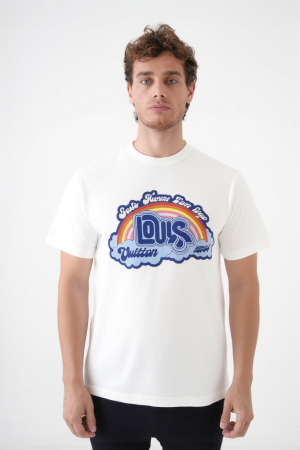 Louis Vuitton Logo Print T-Shirt