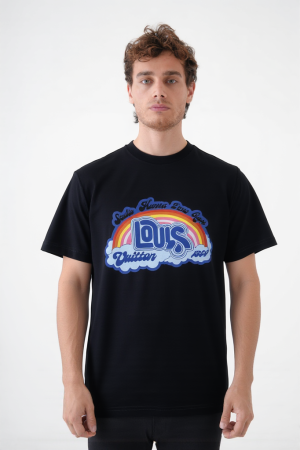 Louis Vuitton Logo Print T-Shirt